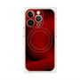 プレミアムパネル with MagSafe［ CASEPLAY Winding Pattern - Red ］