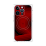 プレミアムパネル with MagSafe［ CASEPLAY Winding Pattern - Red ］
