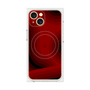 プレミアムパネル with MagSafe［ CASEPLAY Winding Pattern - Red ］