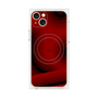 プレミアムパネル with MagSafe［ CASEPLAY Winding Pattern - Red ］