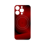プレミアムパネル with MagSafe［ CASEPLAY Winding Pattern - Red ］