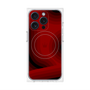 プレミアムパネル with MagSafe［ CASEPLAY Winding Pattern - Red ］