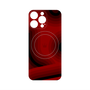 プレミアムパネル with MagSafe［ CASEPLAY Winding Pattern - Red ］