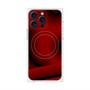 プレミアムパネル with MagSafe［ CASEPLAY Winding Pattern - Red ］