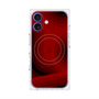 プレミアムパネル with MagSafe［ CASEPLAY Winding Pattern - Red ］