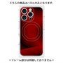 プレミアムパネル with MagSafe［ CASEPLAY Winding Pattern - Red ］