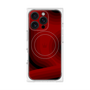 プレミアムパネル with MagSafe［ CASEPLAY Winding Pattern - Red ］