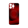 プレミアムパネル with MagSafe［ CASEPLAY Winding Pattern - Red ］