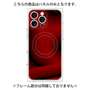 プレミアムパネル with MagSafe［ CASEPLAY Winding Pattern - Red ］