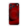 プレミアムパネル with MagSafe［ CASEPLAY Winding Pattern - Red ］