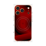 プレミアムパネル with MagSafe［ CASEPLAY Winding Pattern - Red ］