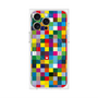 プレミアムパネル with MagSafe［ CASEPLAY Rainbow Check ］
