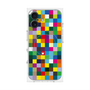 プレミアムパネル with MagSafe［ CASEPLAY Rainbow Check ］