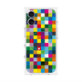 プレミアムパネル with MagSafe［ CASEPLAY Rainbow Check ］