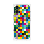 プレミアムパネル with MagSafe［ CASEPLAY Rainbow Check ］