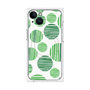 プレミアムパネル with MagSafe［ Nordic Dot - Green ］