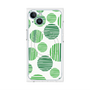 プレミアムパネル with MagSafe［ Nordic Dot - Green ］
