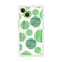 プレミアムパネル with MagSafe［ Nordic Dot - Green ］