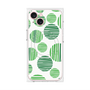 プレミアムパネル with MagSafe［ Nordic Dot - Green ］