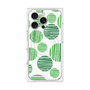 プレミアムパネル with MagSafe［ Nordic Dot - Green ］
