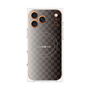 プレミアムパネル with MagSafe［ CASEPLAY Check - Black ］