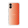 プレミアムパネル with MagSafe［ CASEPLAY Check - Orange ］