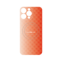 プレミアムパネル with MagSafe［ CASEPLAY Check - Orange ］