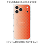 プレミアムパネル with MagSafe［ CASEPLAY Check - Orange ］