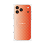 プレミアムパネル with MagSafe［ CASEPLAY Check - Orange ］