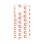 プレミアムパネル with MagSafe［ オリジナル - CASEPLAYイニシャル総柄 - オレンジ ］