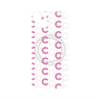 プレミアムパネル with MagSafe［ オリジナル - CASEPLAYイニシャル総柄 - ピンク ］