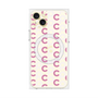 プレミアムパネル with MagSafe［ オリジナル - CASEPLAYイニシャル総柄 - ピンク ］