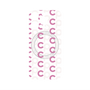 プレミアムパネル with MagSafe［ オリジナル - CASEPLAYイニシャル総柄 - ピンク ］