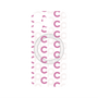 プレミアムパネル with MagSafe［ オリジナル - CASEPLAYイニシャル総柄 - ピンク ］