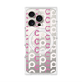 プレミアムパネル with MagSafe［ オリジナル - CASEPLAYイニシャル総柄 - ピンク ］
