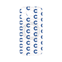 プレミアムパネル with MagSafe［ オリジナル - CASEPLAYイニシャル総柄 - ネイビー ］