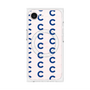 プレミアムパネル with MagSafe［ オリジナル - CASEPLAYイニシャル総柄 - ネイビー ］