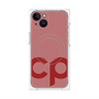 プレミアムパネル with MagSafe［ オリジナル - CASEPLAYイニシャル - レッド ］