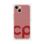 プレミアムパネル with MagSafe［ オリジナル - CASEPLAYイニシャル - レッド ］