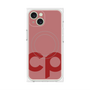 プレミアムパネル with MagSafe［ オリジナル - CASEPLAYイニシャル - レッド ］