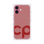 プレミアムパネル with MagSafe［ オリジナル - CASEPLAYイニシャル - レッド ］