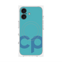 プレミアムパネル with MagSafe［ オリジナル - CASEPLAYイニシャル - ライトブルー ］