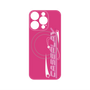 プレミアムパネル with MagSafe［ オリジナル - Y2Kアレンジ - ピンク ］