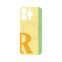 プレミアムパネル with MagSafe［ オリジナル - initial color line - R yellow ］
