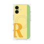 プレミアムパネル with MagSafe［ オリジナル - initial color line - R yellow ］