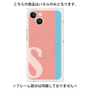プレミアムパネル with MagSafe［ オリジナル - initial color line - S pink ］