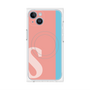 プレミアムパネル with MagSafe［ オリジナル - initial color line - S pink ］