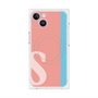 プレミアムパネル with MagSafe［ オリジナル - initial color line - S pink ］