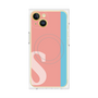 プレミアムパネル with MagSafe［ オリジナル - initial color line - S pink ］
