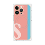 プレミアムパネル with MagSafe［ オリジナル - initial color line - S pink ］